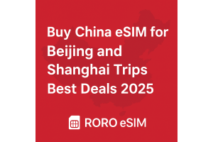 Buy China eSIM for Beijing and Shanghai Trips – Best Deals 2025