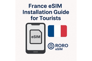 France eSIM Installation Guide for Tourists