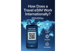 How Does a Travel eSIM Work Internationally?
