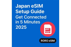 Japan eSIM Setup Guide: Get Connected in 5 Minutes 2025