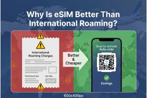 Why Is eSIM Better Than International Roaming?