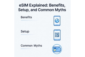 eSIM Explained: Benefits, Setup, and Common Myths