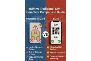 eSIM vs Traditional SIM – Complete Comparison Guide