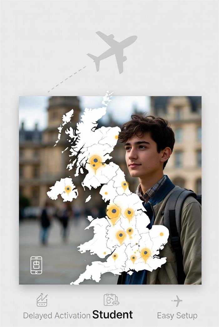 Best UK eSIM for Students and Short-Term Visitors