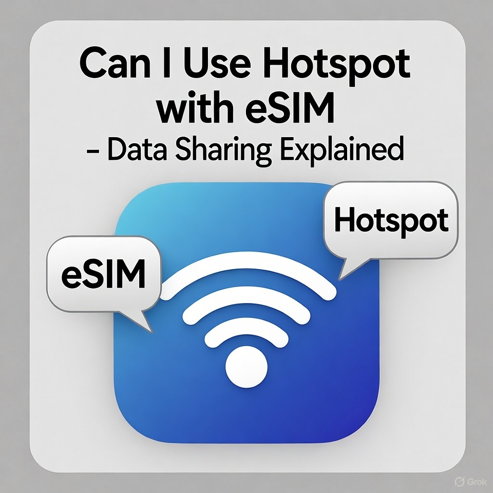Can I Use Hotspot with eSIM – Data Sharing Explained
