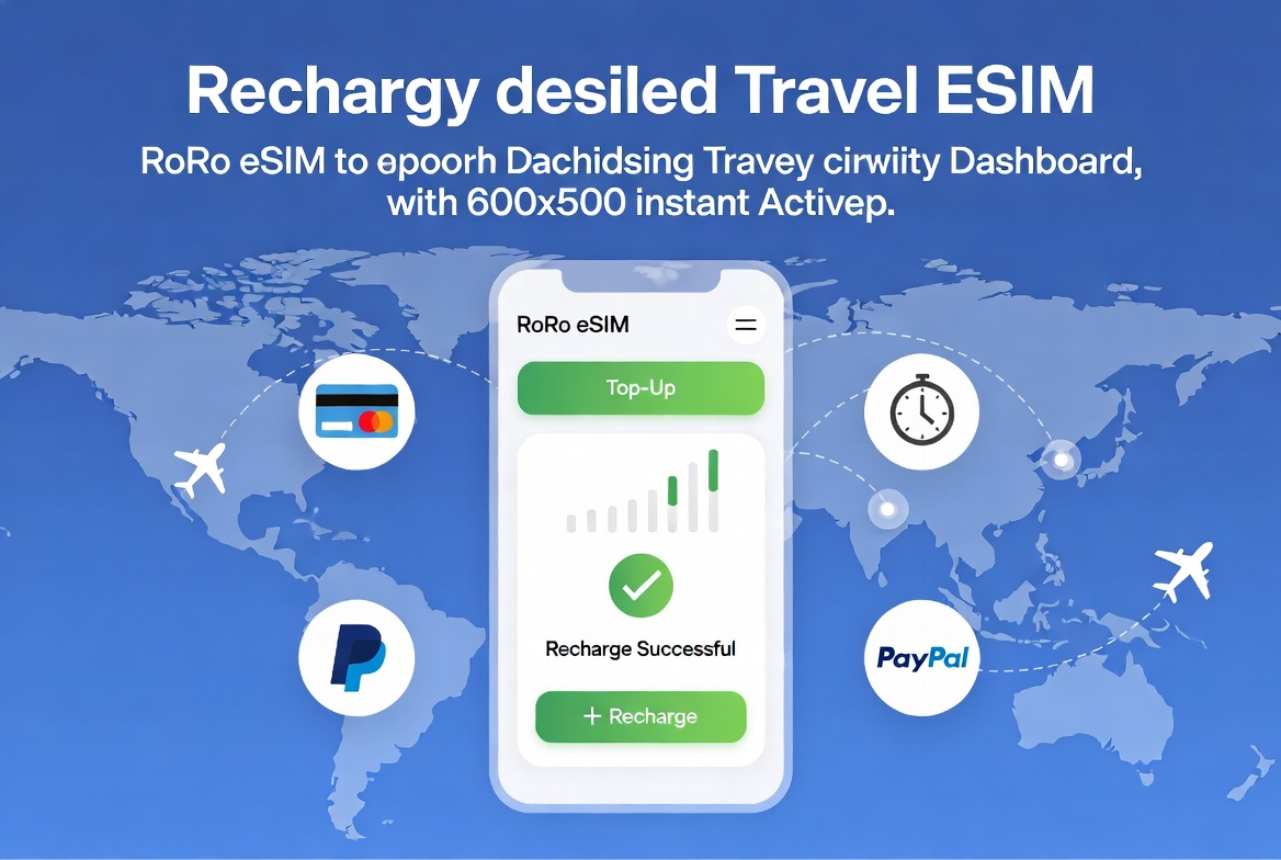 How Can I Recharge My Travel eSIM? 