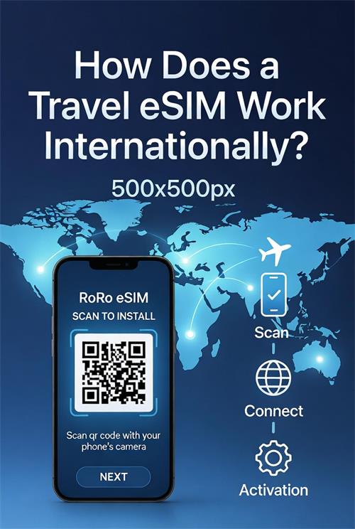 How Does a Travel eSIM Work Internationally?