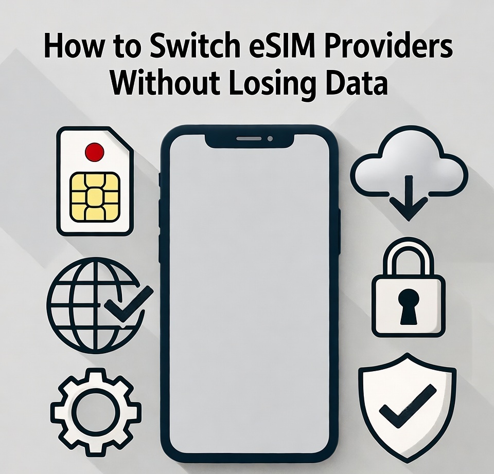 How to Switch eSIM Providers Without Losing Data?