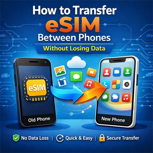 How to Transfer eSIM Between Phones Without Losing Data