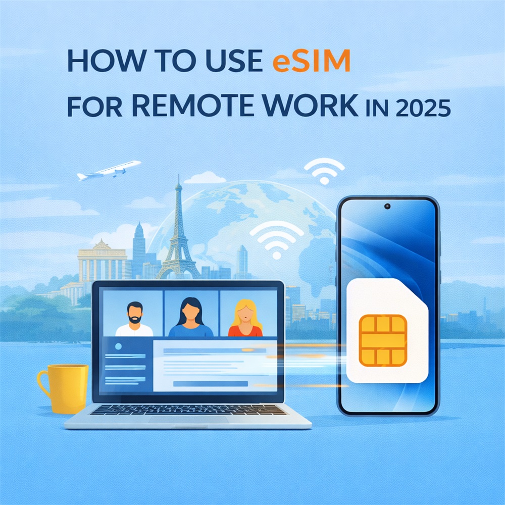 How to Use eSIM for Remote Work in 2025