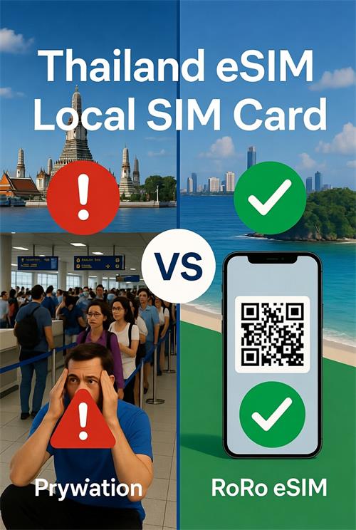 Thailand eSIM vs Local SIM Card – Which to Choose?