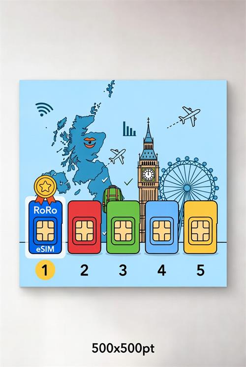 Top 5 UK eSIM Providers Compared for 2026