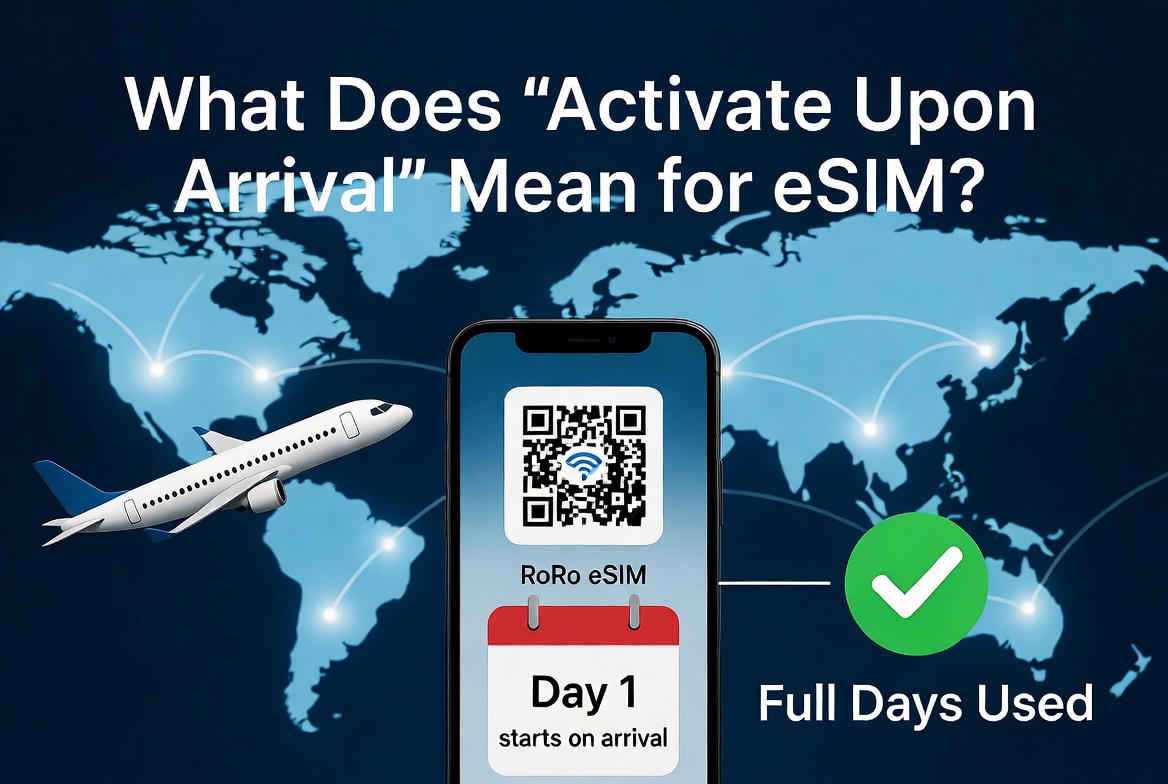 What Does “Activate Upon Arrival” Mean for eSIM?