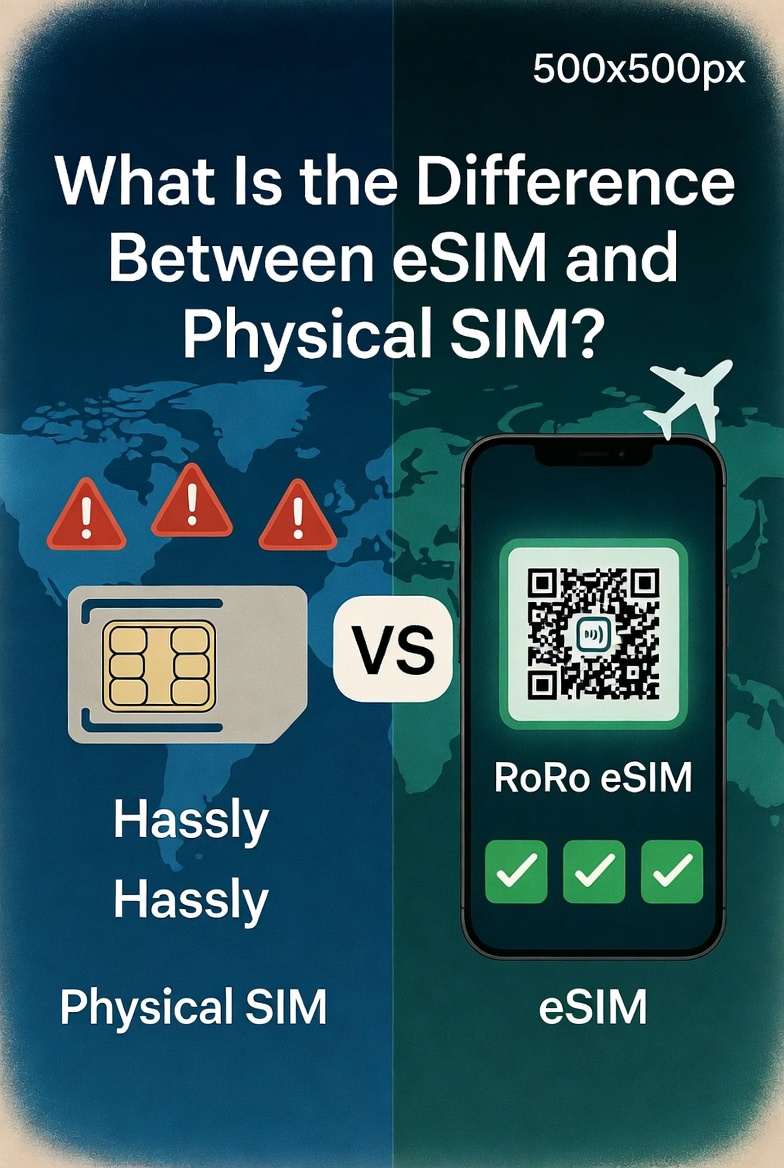 What Is the Difference Between eSIM and Physical SIM?