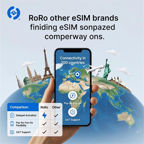 What Makes Roro eSIM Different from Other eSIM Brands
