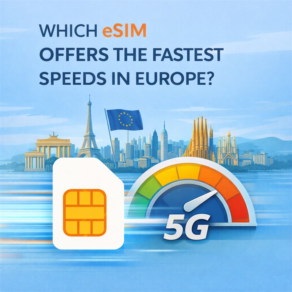 Which eSIM Offers the Fastest Speeds in Europe?